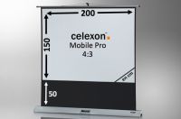 Logo Ecran de projection celexon mobile pro 200 x 150 cm 1090133