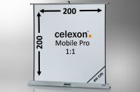Logo Ecran de projection celexon mobile pro 200 x 200 cm 1090129