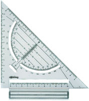 Logo Rotring equerre pour dessin rapide, hypothnuse: 150 mm 8522225