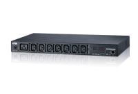Logo Pdu eco intelligent 8 ports 16 amp non switched (7 x c13, 1 x c19) pe5208g-ax-g