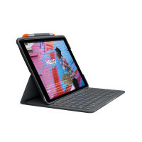 Logo Logitech slim folio pour ipad  (7eme generation ) fr graphite 3566883