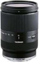 Logo Tamron, produit r�f�rence : 18-200 vc sel sony bk