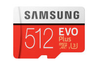 Logo Samsung evo plus 512go microsd with adapter 3880546