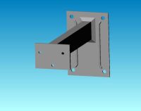 Logo Accessoires hcm4 - 2 pattes d'�cartements 40 cm - optecar40hcm4