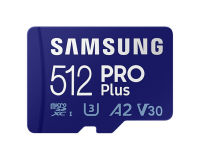 Logo Samsung pro plus microsd 512go class10 read up to 160mo/s 4264115