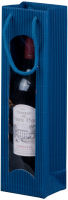 Logo Smartboxpro sac  bouteille, pour 1 bouteille, bleu saphir 71600058