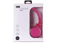 Logo Casque filaire we fushia wecasfilf