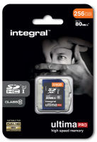 Logo Integral, produit r�f�rence : sdhc 256 go cl 10/80