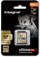 Logo Integral, produit r�f�rence : sdxc 256 go cl 10 95/90