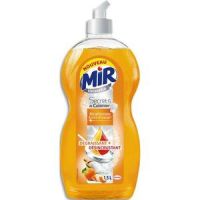 Logo Mir flacon d'1,5 litres de liquide vaisselle ultra d�graissant au bicarbonate parfum� �corces d'oran 273412
