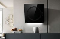 Logo Elica - om air sense - hotte murale elica om air sense 75 cm coloris noir prf0110536