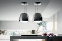 Logo Elica - edith sense - hotte en �lot elica edith sense 50 cm coloris heavymetal prf0110533