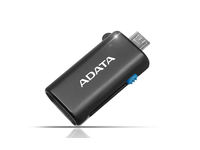 Logo 16gb microsd otg noir ausdh16guicl10-rotgmbk