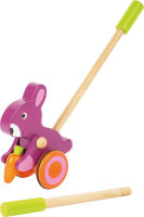 Logo Animal  pousser lapin avec carotte 10867