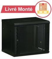 Logo Coffret 19' 12u p500 livre monte porte av vitree gamme confort ngc61250-m