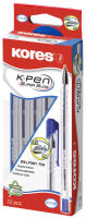 Logo Kores stylo  bille jetable k-pen super slide k11, noir 5637921