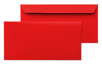 Logo Inapa enveloppes rainbow, format dl, rouge intense 8009101