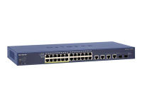 Logo Netgear smart switch prosafe fs728tlp smart switch web manageable niveau 2 - 24 ports 10/100 rj45 dont 12 poe 2010684