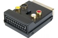Logo Adaptateur peritel male/femelle 3xrca + s-video 107210