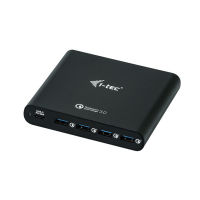Logo I-tec usb-c universal charger 80w 1xusb-c port 60w 4xusb-a port 20w qc 3.0 for laptops tablets smartphones hp apple dell etc. 33