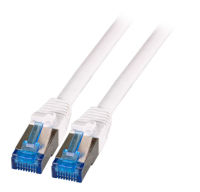 Logo Patchkabel rj45 s/ftp, cat.6a, cat.7 c�ble brut tpe superflex, 0.5m, blanc k5525fws.0,5