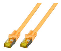 Logo C�ble patch rj45 s/ftp, cat.6a, lszh, c�ble brut cat.7, 2m, jaune mk7001.2y