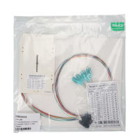 Logo Cassette d'�pissure �quip�e avec pigtails d�nud�s color�s lc/apc os2 53100.212