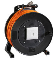 Logo Liaison d'installation cat.6a/classea, s/ftp, 50m sur tambour k9201.50