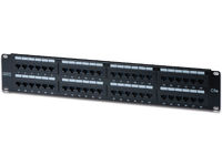 Logo Digitus panneau de brassage cat 5e digitus non blind� 48�ports rj45 8p8c lsa 2�u montage en rack couleur noire ral 9005 2852663