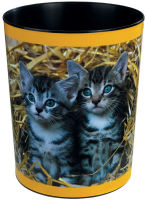 Logo Lufer corbeille  papier 'chat dans les pailles ' 5051011
