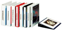 Logo Classeur a4 personnalisable - 4 anneaux - dos: 50 mm - noir 80549717