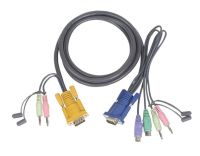 Logo Cordon ps/2 5m + audio cs1732a/cs1734a/cs1754/cs1758 2l-5305p/c