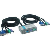 Logo Commut usb 1 console kvm => 2 cpu dkvm-2ku