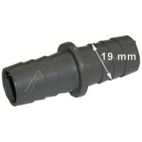 Logo Raccord tuyau de vidange droit � 19mm <> 19mm. 333330