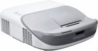 Logo Xga (1024x768),  3300 lumens, 10,000:1  contrast,  exclusive supercolor and sonic expert technology, 0.23 short throw ratio, 29d