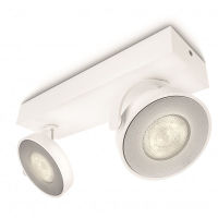 Logo Applique murale led philips clockwork�blanc 2x4.5w ajustable 1000lm [ph-8718696154519]