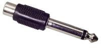 Logo Adaptateur jack-m?le 6.35mm. mono/1x rca-femelle 166350