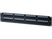 Logo Digitus panneau de brassage cat 5e digitus non blind� 48�ports rj45 8p8c lsa 2�u montage en rack couleur noire ral 9005 2852663