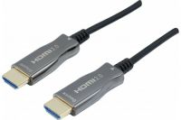 Logo Cordon hdmi highspeed avec ethernet aoc - 50 m 128989
