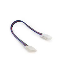 Logo T  connecteur led smd5050 10mm rgb 4�fa�on double 12/24vdc kd-con5050rgbdoble