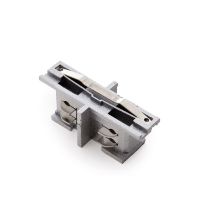 Logo Voie triphas�e � connecteur droit�argent jl-con---t-p