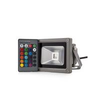 Logo Projecteur led 10w 800lm ip65 rgb 30.000h [jwsfl10rgb]  - couleur rvb