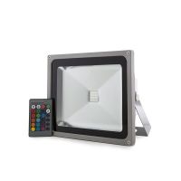 Logo Projecteur led 30w 2.500lm ip65 t�l�commande rgb 30.000h [jwsfl30rgb]  - couleur rvb