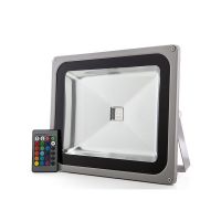 Logo Projecteur led 50w 4.300lm ip65 t�l�commande rgb 30.000h [jwsfl50rgb]  - couleur rvb