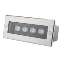 Logo Projecteur led encastr� rectangulaire ip67 4w 360lm 30.000h cecilia  - couleur blanc froid pl-2123020-cw