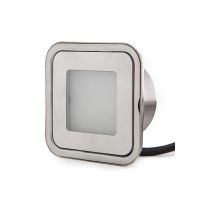 Logo Projecteur led encastr� ip67 0,9w rgb 12vdc�c�ble 1m/ector�m�le 50.000h finley  - couleur rvb sc-f105c