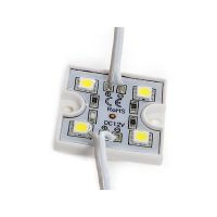 Logo Module 4 leds smd3528 0,6w  - couleur bleu us-lmp3528w4-0004
