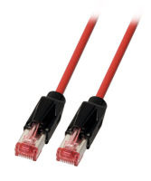 Logo C�ble patch rj45 s/ftp, cat.6a, tm21, uc900, pur, 10m, rouge k8048pui10