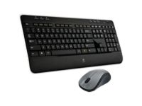 Logo Clavier querty+souris sans fil logitech mk520 usb 5559197