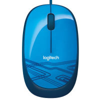 Logo Logitech corded mouse m105 blue 1846999